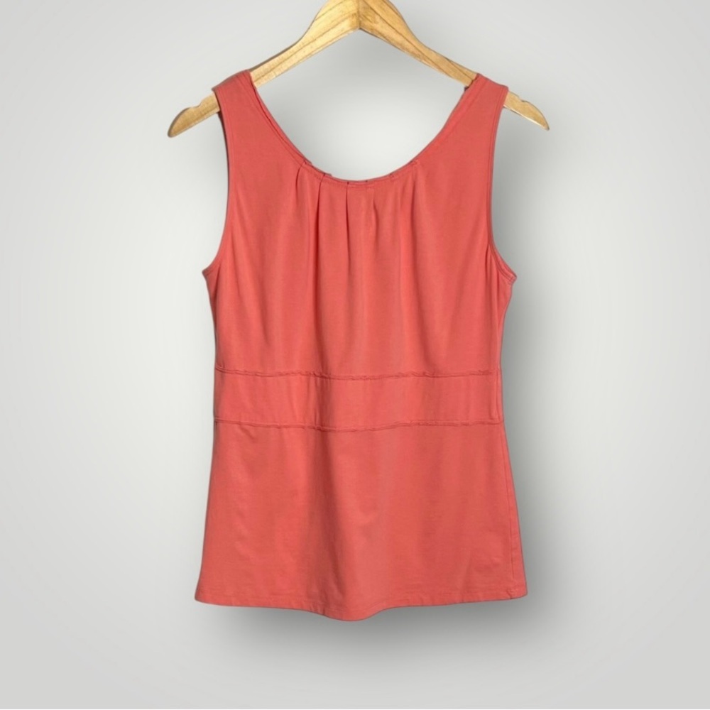 Horny Toad Lyra Tank Top Size Medium Organic Cotton Modal Blend Stretch - Picture 5 of 9